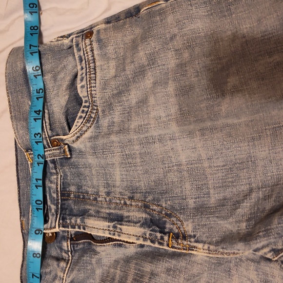 Men's Distressed Hilfiger Jeans Light Blues 36W x 39L - Picture 5 of 12